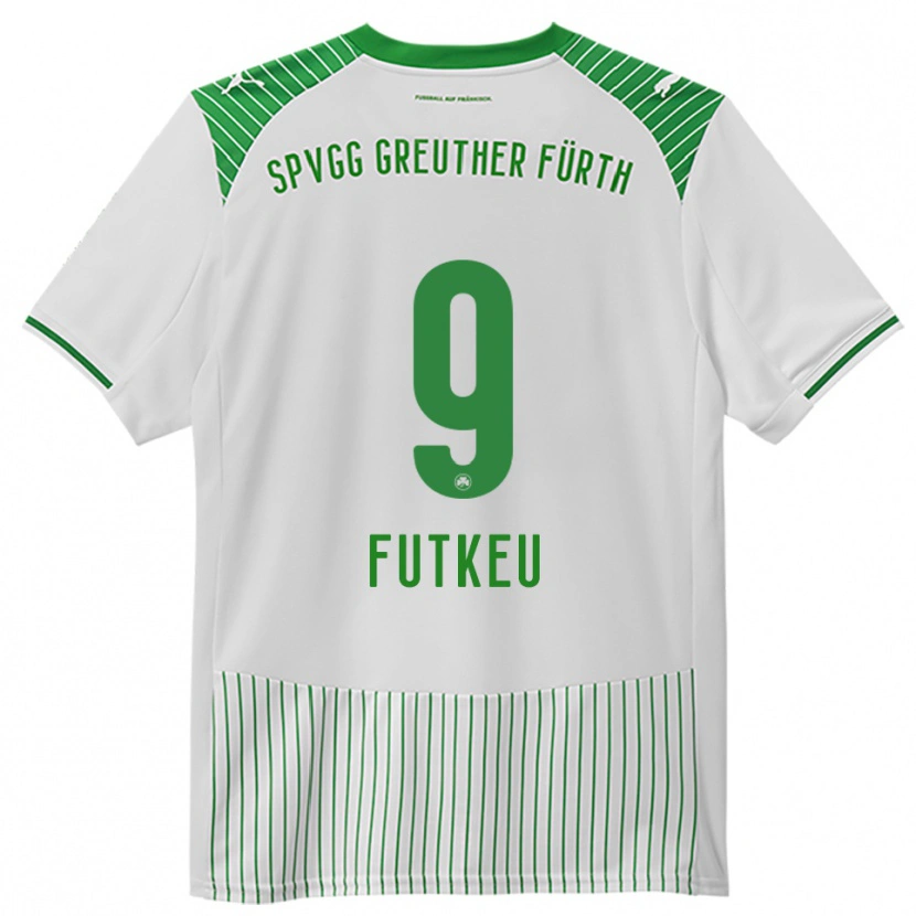 Danxen Børn Noel Futkeu #9 Hvid Grøn Hjemmebane Spillertrøjer 2025/26 Trøje T-Shirt