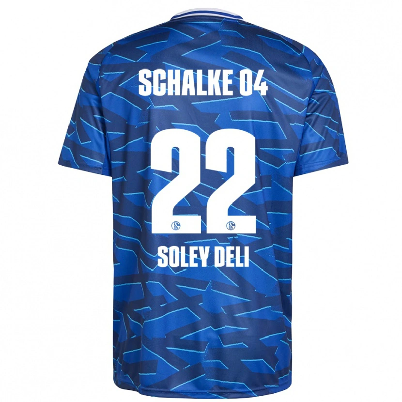 Danxen Børn Dilara Soley Deli #22 Royal Blå Hvid Hjemmebane Spillertrøjer 2025/26 Trøje T-Shirt