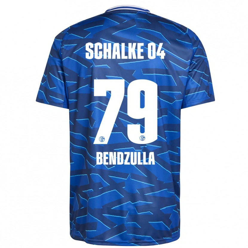 Danxen Børn Leonie Bendzulla #79 Royal Blå Hvid Hjemmebane Spillertrøjer 2025/26 Trøje T-Shirt