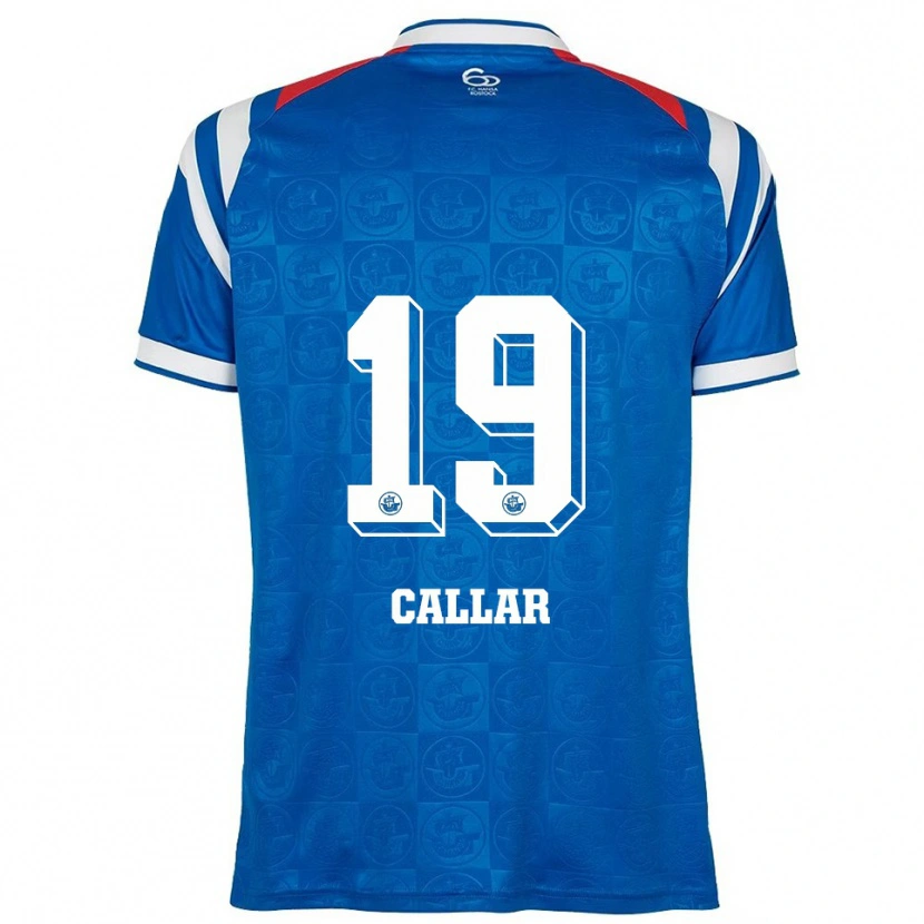 Danxen Børn Arda Callar #19 Blå Hvid Rød Hjemmebane Spillertrøjer 2025/26 Trøje T-Shirt