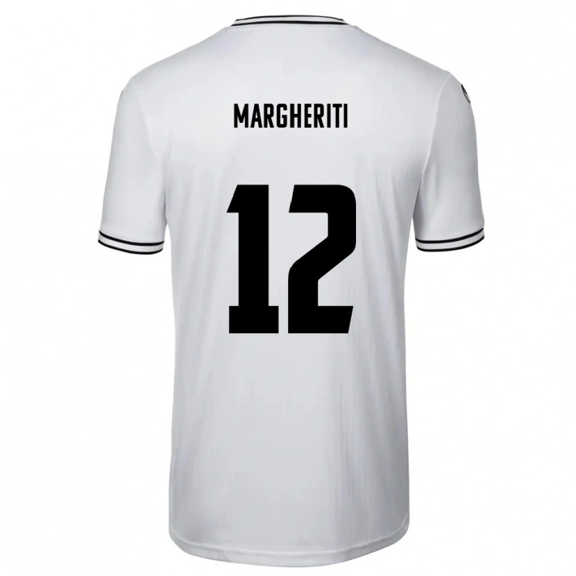Danxen Børn Danilo Margheriti #12 Hvid Sort Hjemmebane Spillertrøjer 2025/26 Trøje T-Shirt