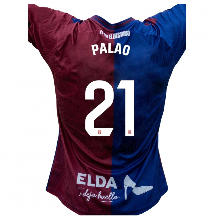 Danxen Mænd Rafa Palao #21 Blå Rød Hjemmebane Spillertrøjer 2025/26 Trøje T-Shirt