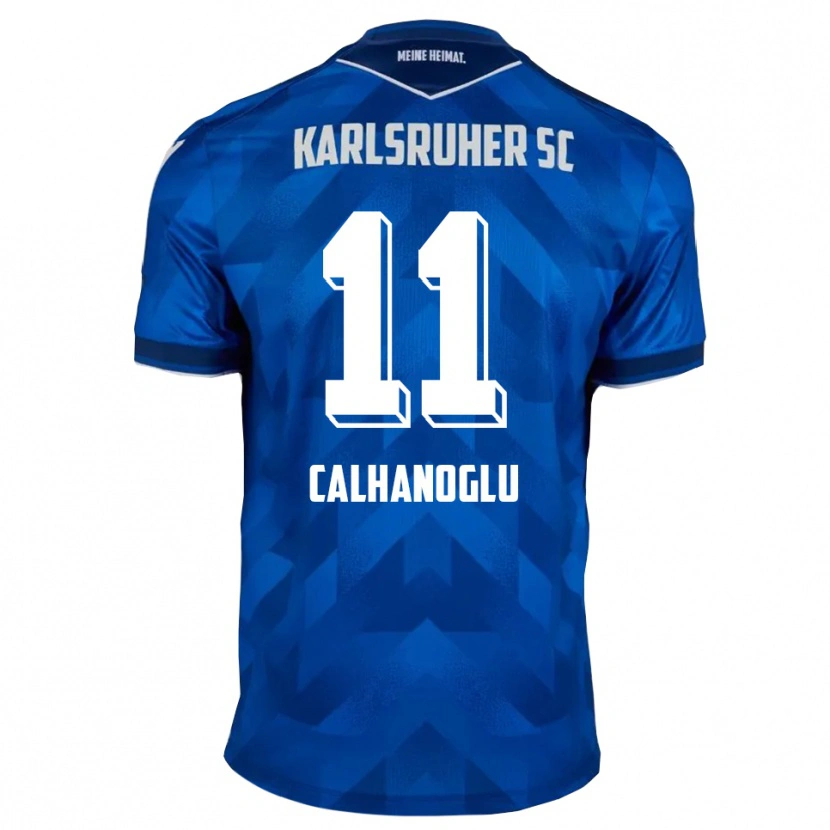 Danxen Mænd Turan Calhanoglu #11 Blå Hvid Hjemmebane Spillertrøjer 2025/26 Trøje T-Shirt