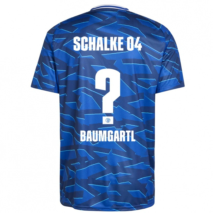 Danxen Mænd Timo Baumgartl #0 Royal Blå Hvid Hjemmebane Spillertrøjer 2025/26 Trøje T-Shirt