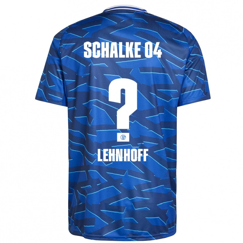 Danxen Mænd Luca Lehnhoff #0 Royal Blå Hvid Hjemmebane Spillertrøjer 2025/26 Trøje T-Shirt