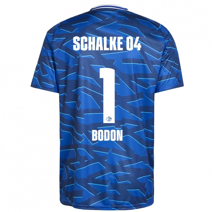 Danxen Mænd Nick Bodon #1 Royal Blå Hvid Hjemmebane Spillertrøjer 2025/26 Trøje T-Shirt