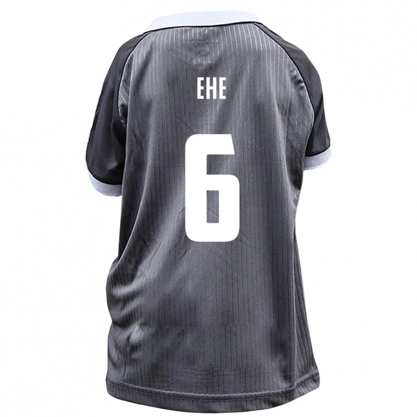 Danxen Mænd Benedikt Ehe #6 Grå Hvid Udebane Spillertrøjer 2025/26 Trøje T-Shirt