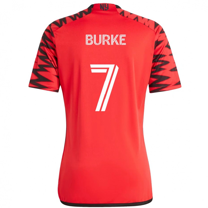 Danxen Børn Cory Burke #7 Beige Sort Hjemmebane Spillertrøjer 2025/26 Trøje T-Shirt