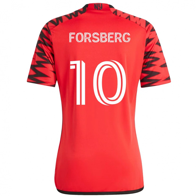 Danxen Børn Emil Forsberg #10 Beige Sort Hjemmebane Spillertrøjer 2025/26 Trøje T-Shirt