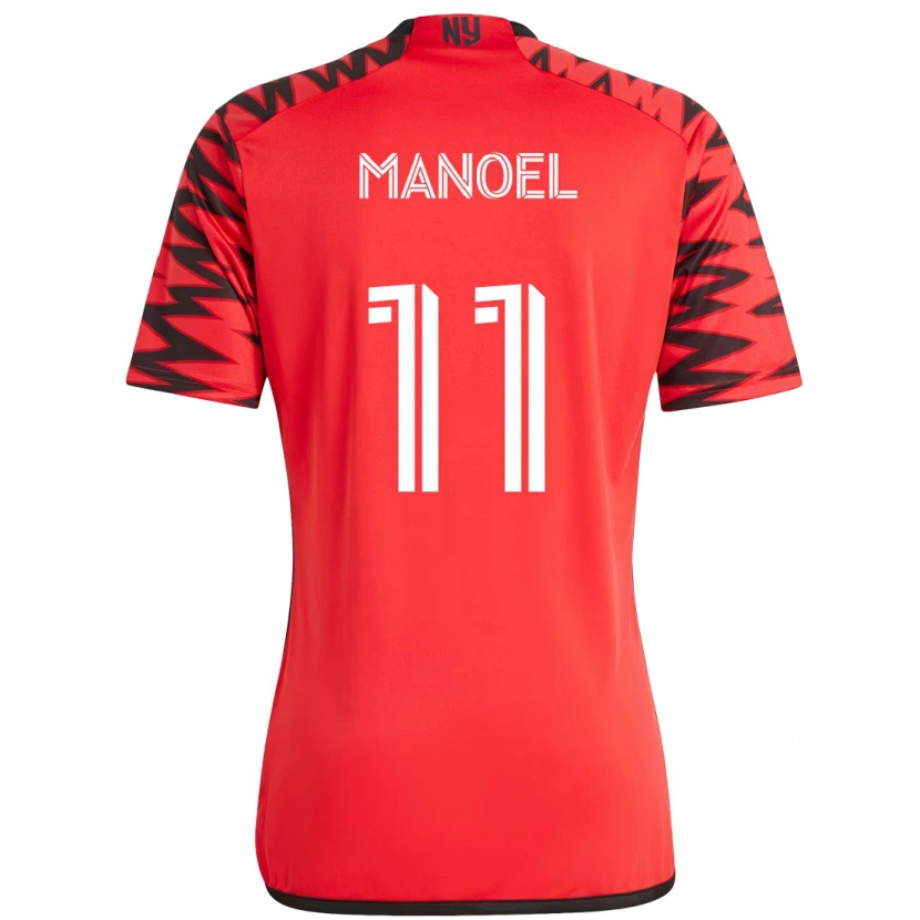 Danxen Børn Elias Manoel #11 Beige Sort Hjemmebane Spillertrøjer 2025/26 Trøje T-Shirt