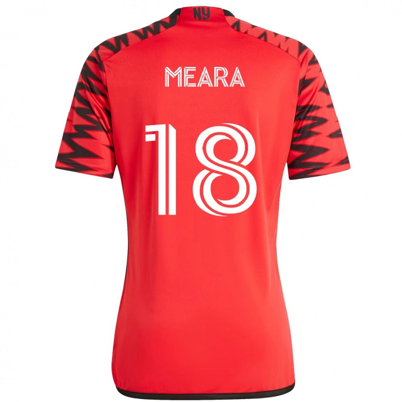 Danxen Børn Ryan Meara #18 Beige Sort Hjemmebane Spillertrøjer 2025/26 Trøje T-Shirt