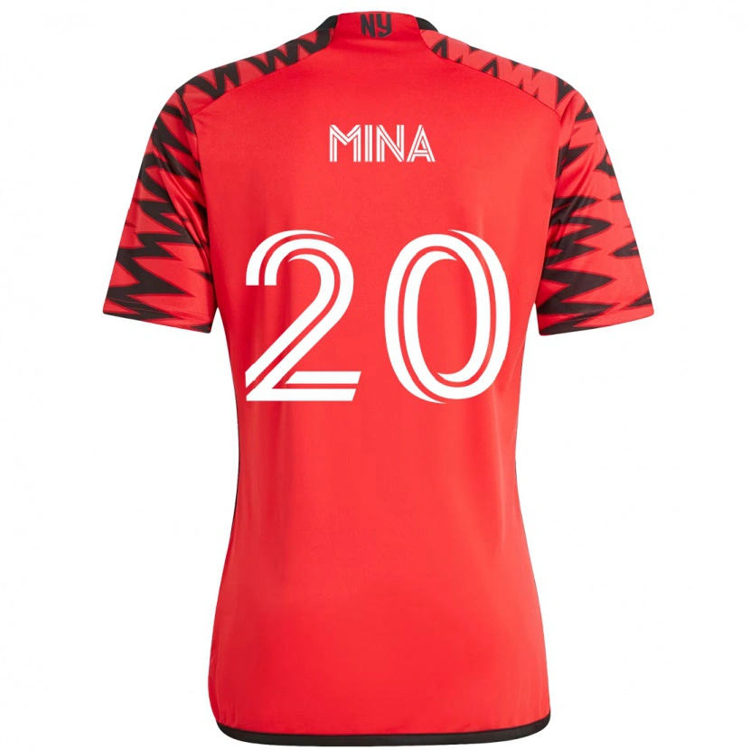 Danxen Børn Juan Mina #20 Beige Sort Hjemmebane Spillertrøjer 2025/26 Trøje T-Shirt