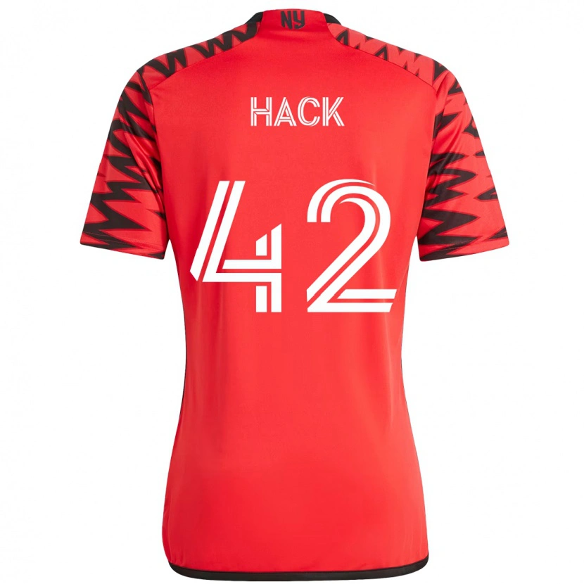 Danxen Børn Alexander Hack #42 Beige Sort Hjemmebane Spillertrøjer 2025/26 Trøje T-Shirt