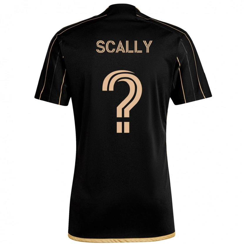Danxen Børn Ethan Scally #0 Hvid Brun Hjemmebane Spillertrøjer 2025/26 Trøje T-Shirt