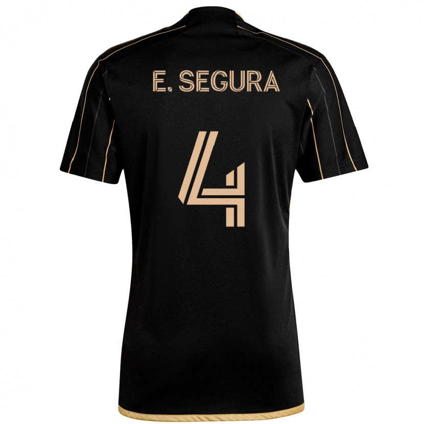 Danxen Børn Eddie Segura #4 Hvid Brun Hjemmebane Spillertrøjer 2025/26 Trøje T-Shirt