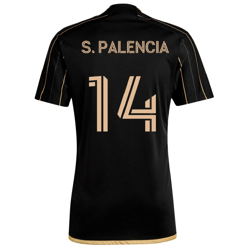 Danxen Børn Sergi Palencia #14 Hvid Brun Hjemmebane Spillertrøjer 2025/26 Trøje T-Shirt