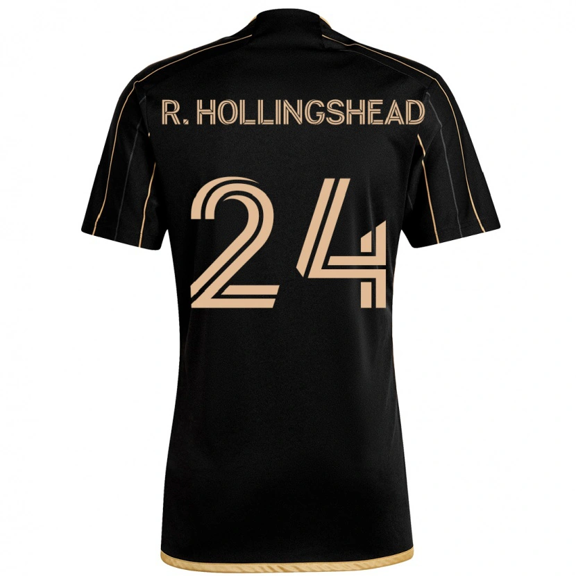 Danxen Børn Ryan Hollingshead #24 Hvid Brun Hjemmebane Spillertrøjer 2025/26 Trøje T-Shirt