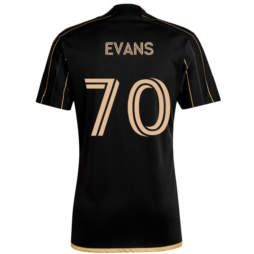 Danxen Børn Matthew Evans #70 Hvid Brun Hjemmebane Spillertrøjer 2025/26 Trøje T-Shirt
