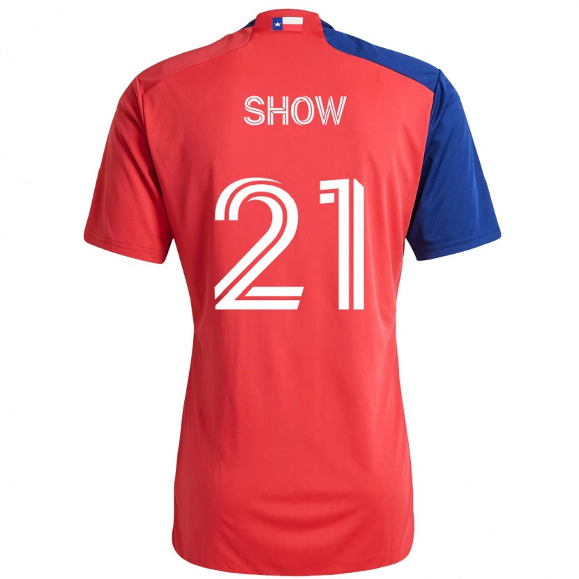 Danxen Børn Show #21 Lyseblå Rød Hjemmebane Spillertrøjer 2025/26 Trøje T-Shirt