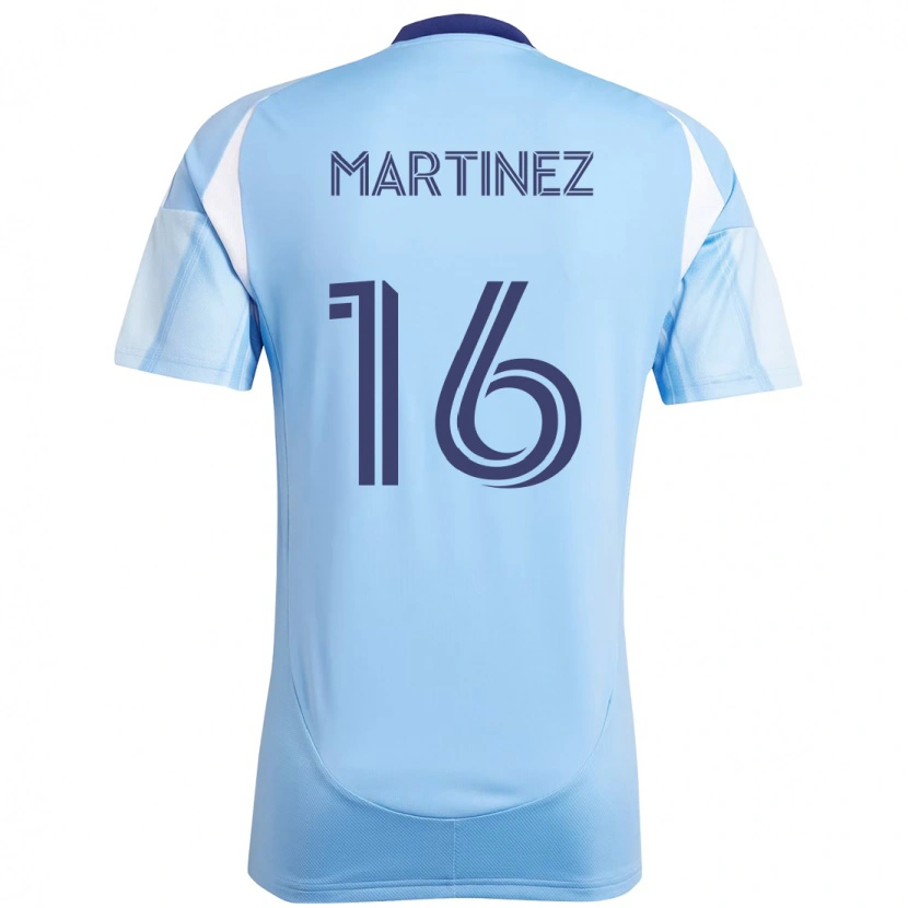 Danxen Børn Alonso Martínez #16 Sort Blå Orange Hjemmebane Spillertrøjer 2025/26 Trøje T-Shirt