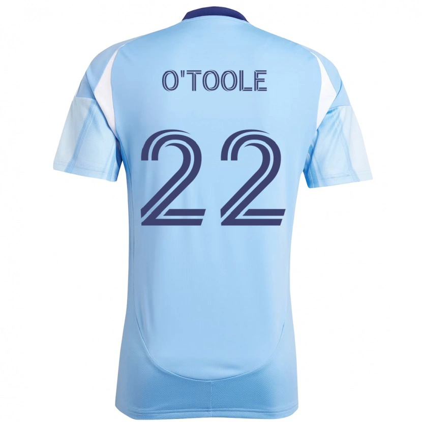 Danxen Børn Kevin O'toole #22 Sort Blå Orange Hjemmebane Spillertrøjer 2025/26 Trøje T-Shirt