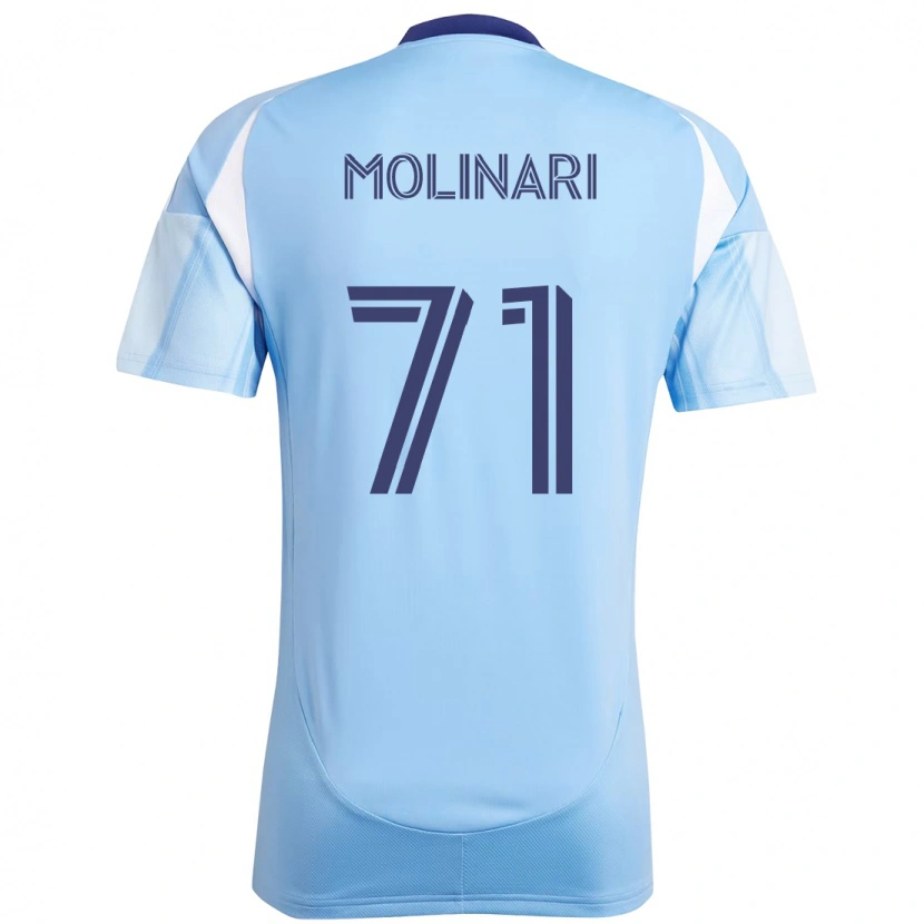 Danxen Børn Peter Molinari #71 Sort Blå Orange Hjemmebane Spillertrøjer 2025/26 Trøje T-Shirt