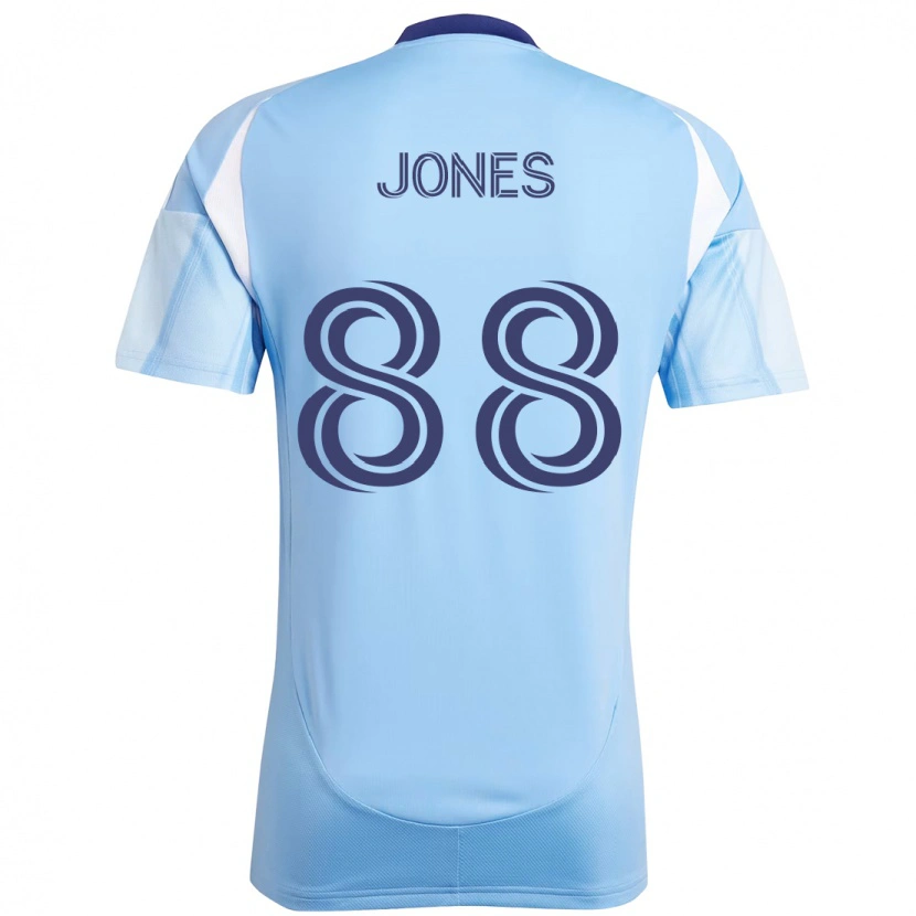Danxen Børn Malachi Jones #88 Sort Blå Orange Hjemmebane Spillertrøjer 2025/26 Trøje T-Shirt
