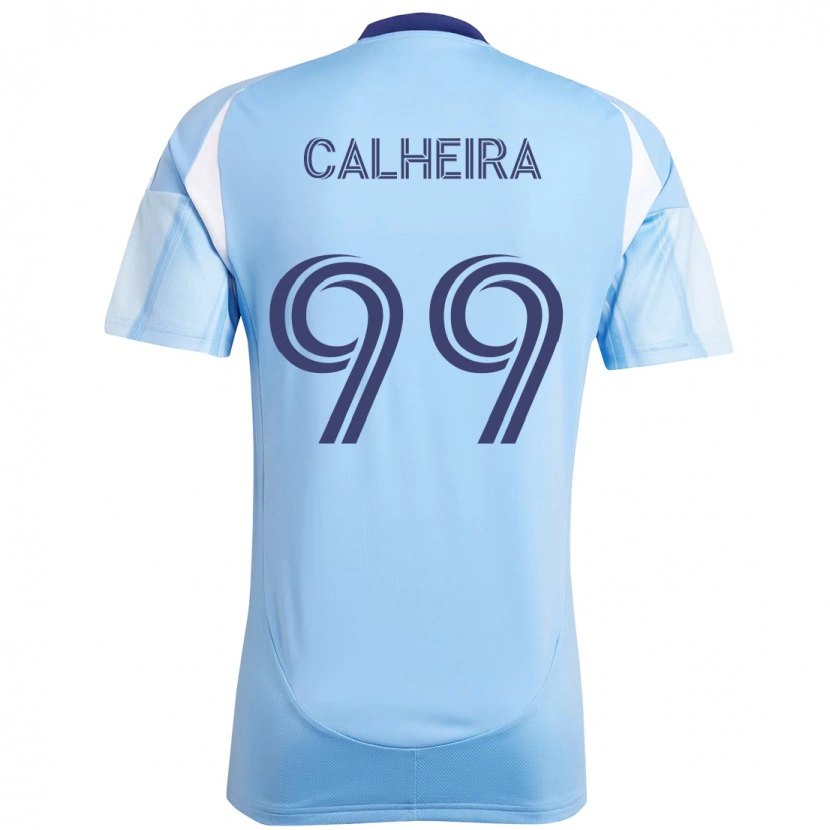 Danxen Børn Taylor Calheira #99 Sort Blå Orange Hjemmebane Spillertrøjer 2025/26 Trøje T-Shirt