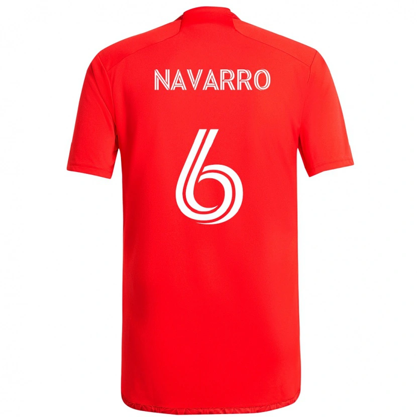 Danxen Børn Miguel Navarro #6 Lyseblå Himmelblå Hjemmebane Spillertrøjer 2025/26 Trøje T-Shirt