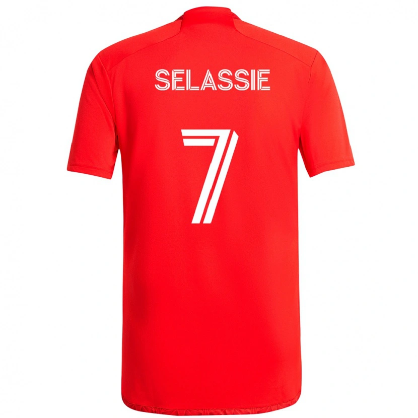 Danxen Børn Maren Haile-Selassie #7 Lyseblå Himmelblå Hjemmebane Spillertrøjer 2025/26 Trøje T-Shirt