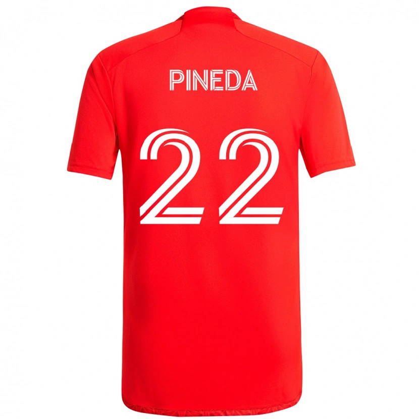 Danxen Børn Mauricio Pineda #22 Lyseblå Himmelblå Hjemmebane Spillertrøjer 2025/26 Trøje T-Shirt