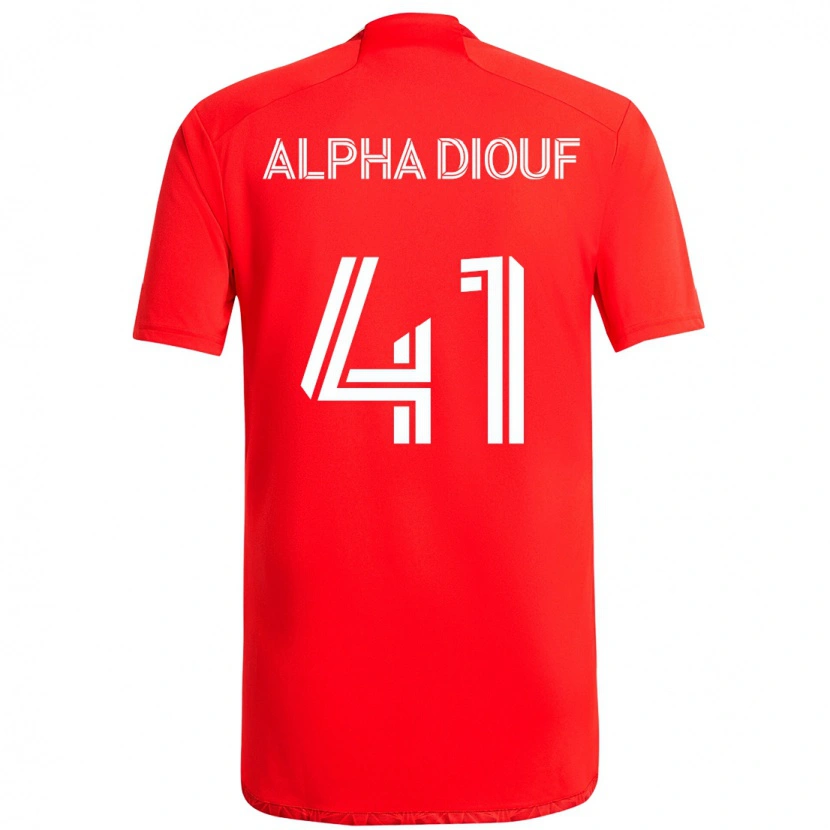 Danxen Børn Jean Alpha Diouf #41 Lyseblå Himmelblå Hjemmebane Spillertrøjer 2025/26 Trøje T-Shirt