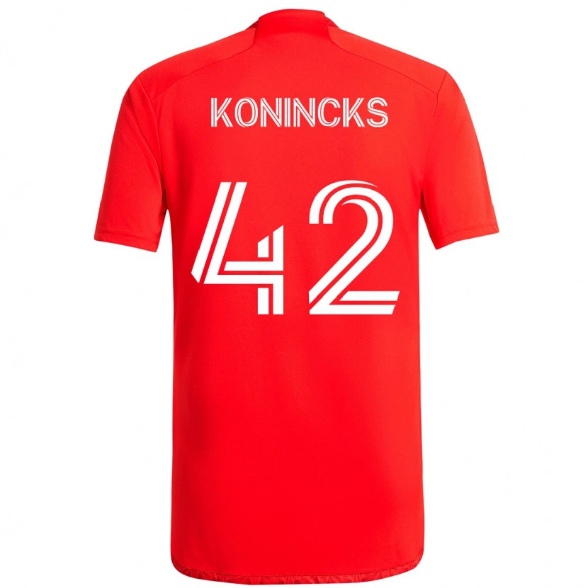 Danxen Børn Diego Konincks #42 Lyseblå Himmelblå Hjemmebane Spillertrøjer 2025/26 Trøje T-Shirt