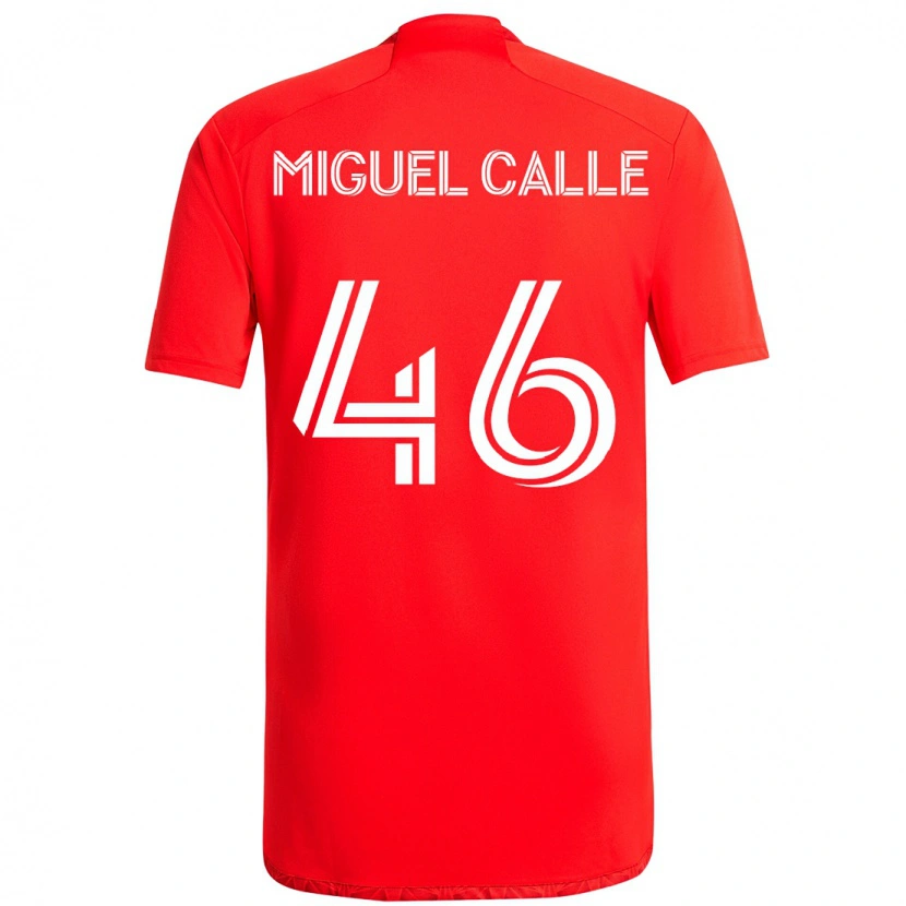 Danxen Børn Juan Miguel Calle #46 Lyseblå Himmelblå Hjemmebane Spillertrøjer 2025/26 Trøje T-Shirt