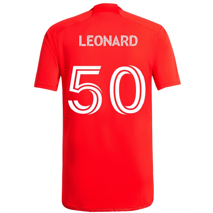 Danxen Børn Eric Leonard #50 Lyseblå Himmelblå Hjemmebane Spillertrøjer 2025/26 Trøje T-Shirt