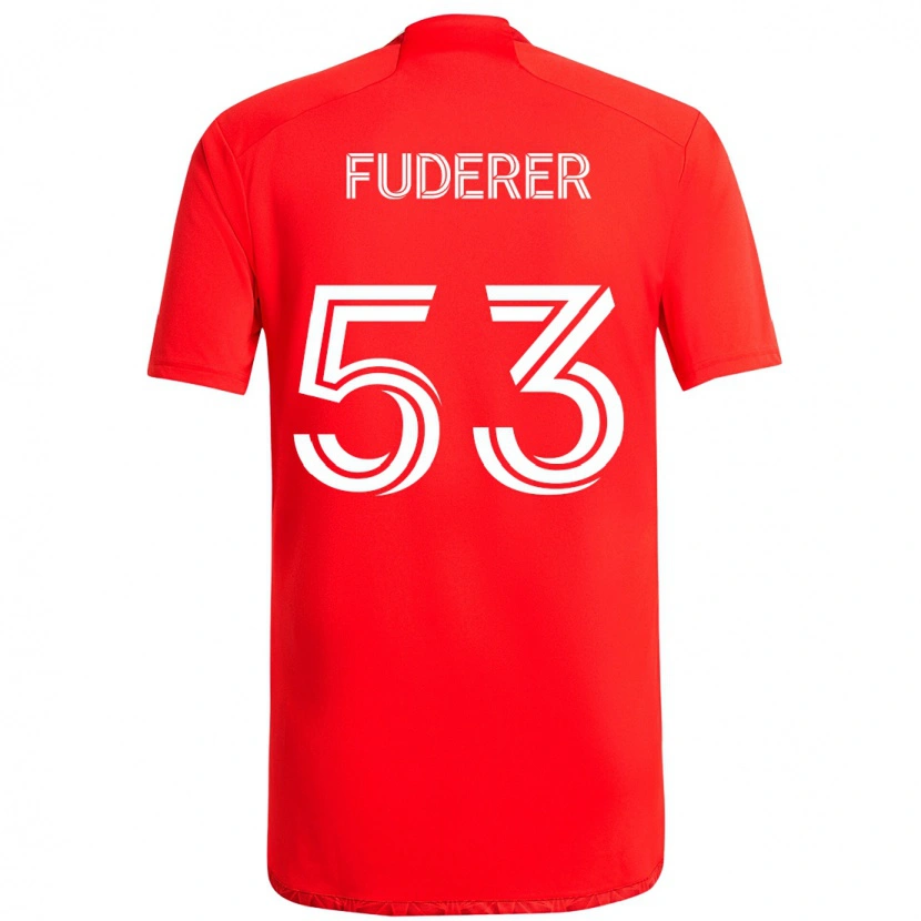 Danxen Børn Jake Fuderer #53 Lyseblå Himmelblå Hjemmebane Spillertrøjer 2025/26 Trøje T-Shirt