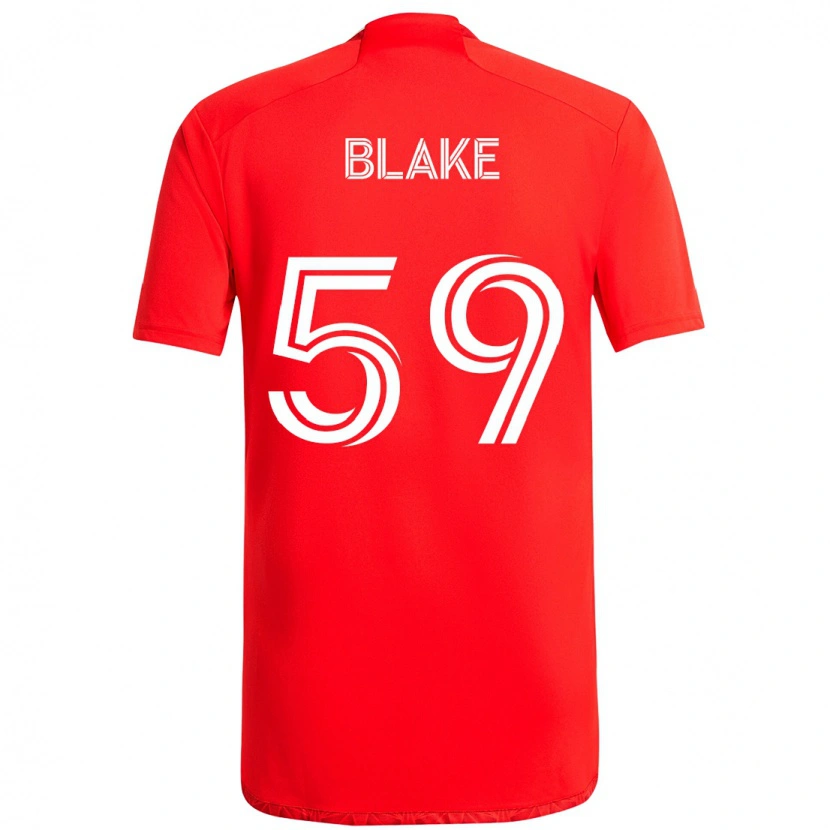 Danxen Børn Romain Blake #59 Lyseblå Himmelblå Hjemmebane Spillertrøjer 2025/26 Trøje T-Shirt