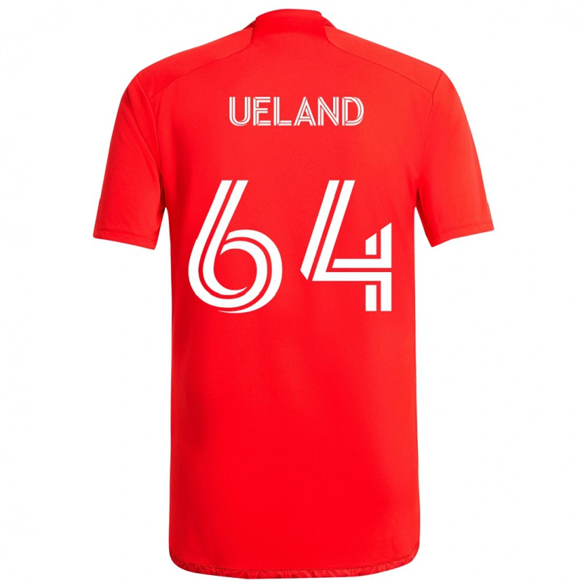 Danxen Børn Andreas Ueland #64 Lyseblå Himmelblå Hjemmebane Spillertrøjer 2025/26 Trøje T-Shirt