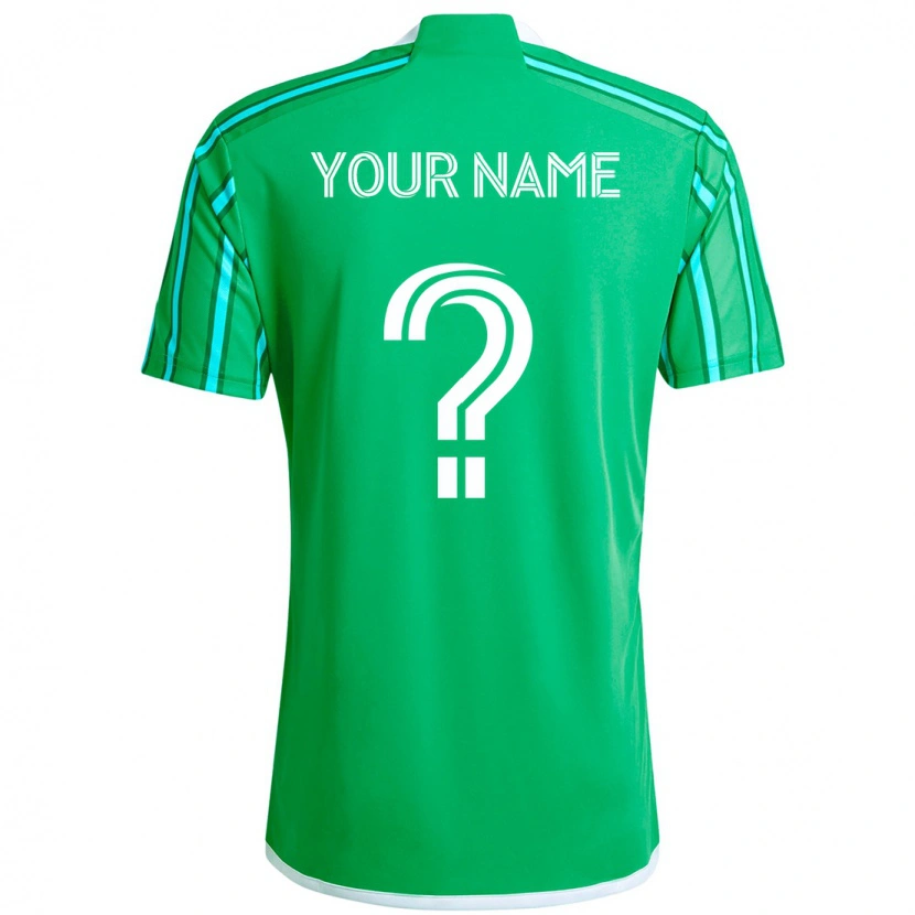 Danxen Børn Dit Navn #0 Lyseblå Hjemmebane Spillertrøjer 2025/26 Trøje T-Shirt