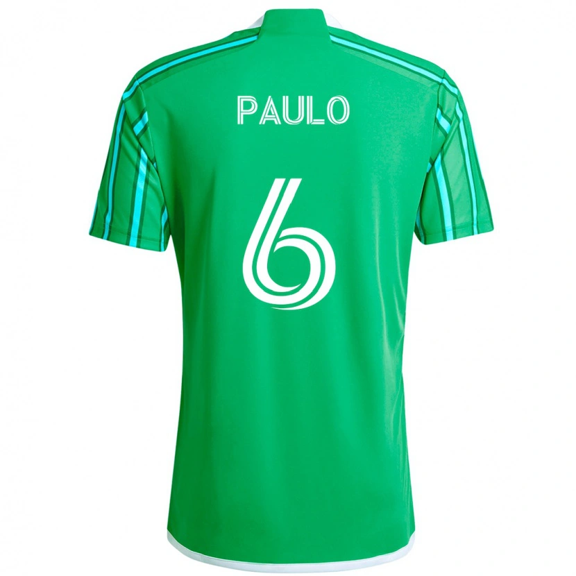 Danxen Børn João Paulo #6 Lyseblå Hjemmebane Spillertrøjer 2025/26 Trøje T-Shirt