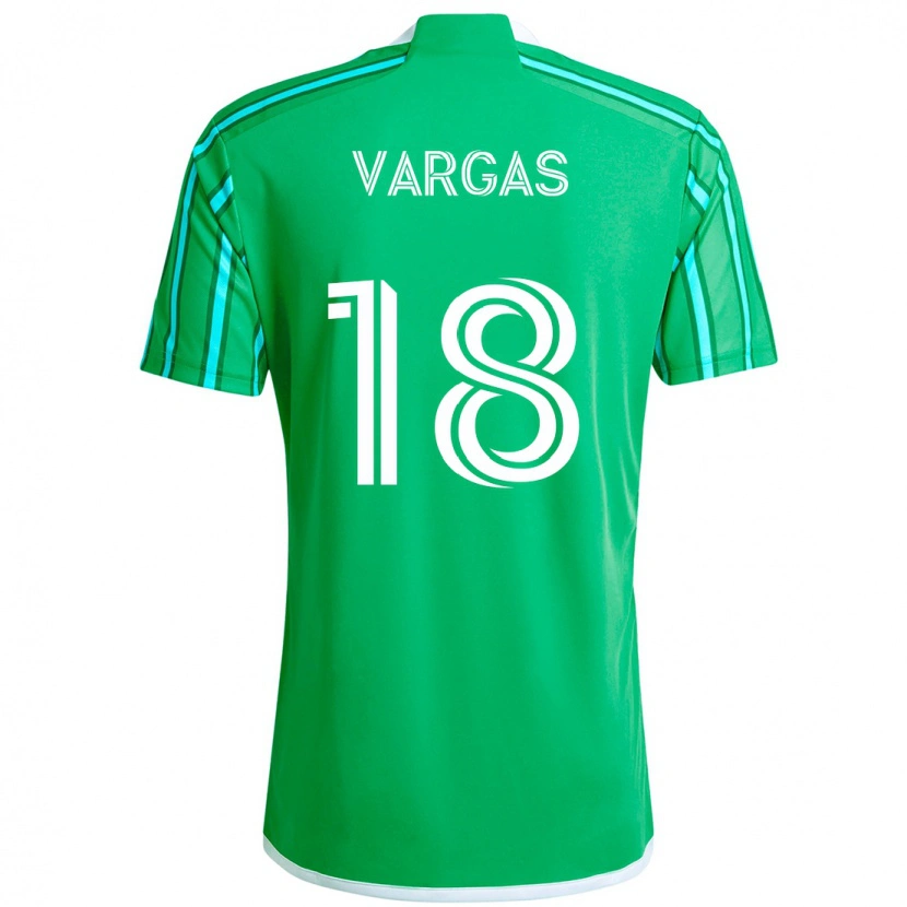 Danxen Børn Obed Vargas #18 Lyseblå Hjemmebane Spillertrøjer 2025/26 Trøje T-Shirt