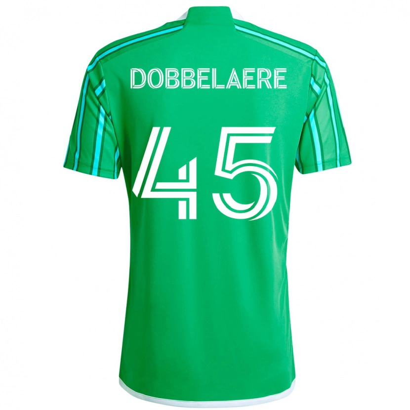 Danxen Børn Ethan Dobbelaere #45 Lyseblå Hjemmebane Spillertrøjer 2025/26 Trøje T-Shirt