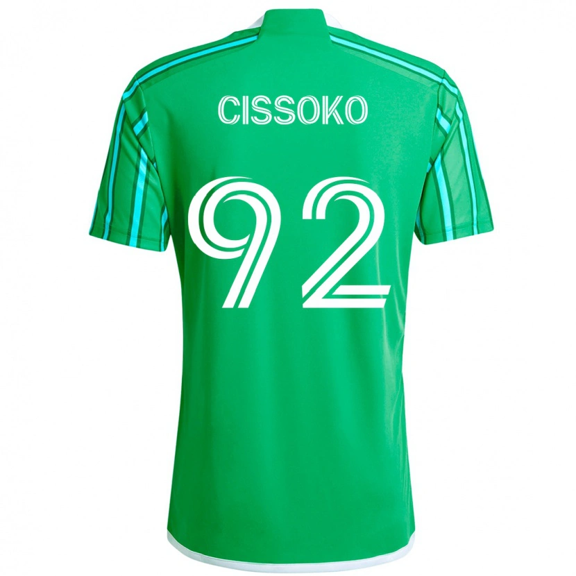 Danxen Børn Abdoulaye Cissoko #92 Lyseblå Hjemmebane Spillertrøjer 2025/26 Trøje T-Shirt
