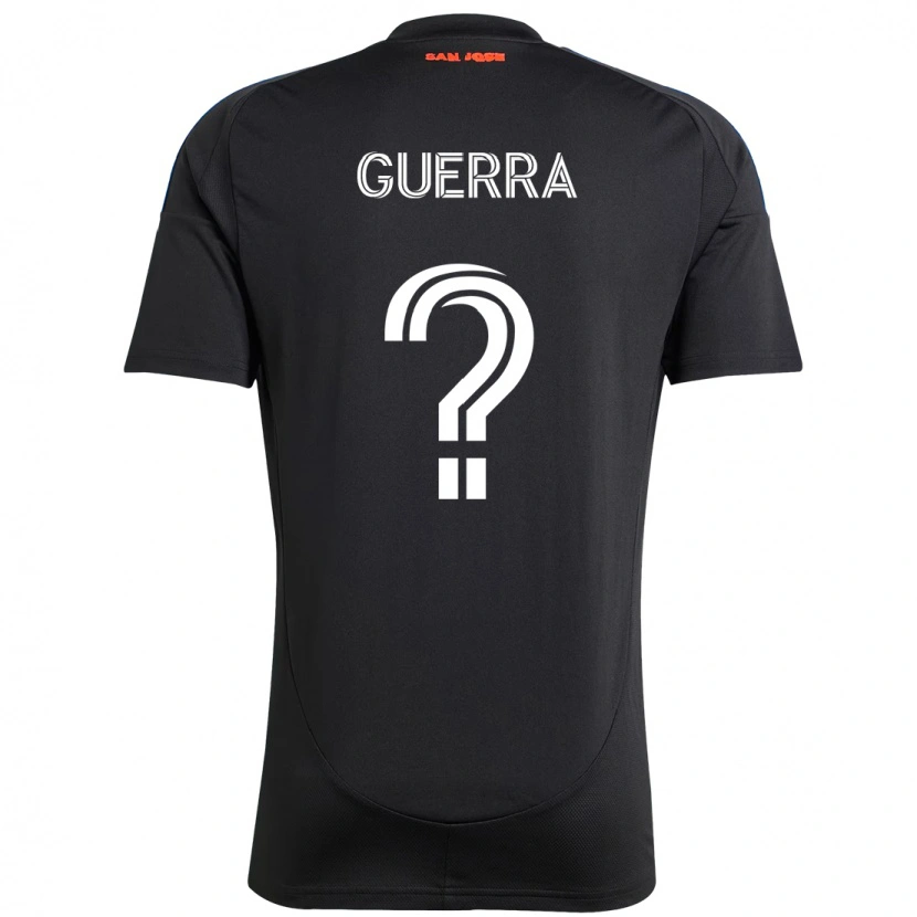 Danxen Børn Mathew Guerra #0 Hvid Rød Hjemmebane Spillertrøjer 2025/26 Trøje T-Shirt