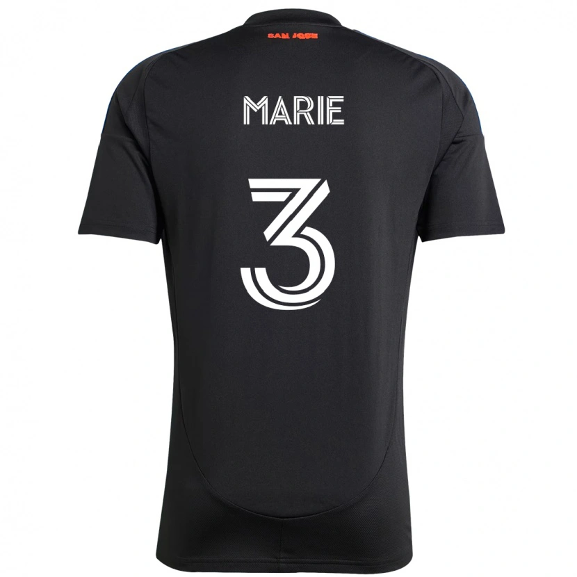 Danxen Børn Paul Marie #3 Hvid Rød Hjemmebane Spillertrøjer 2025/26 Trøje T-Shirt