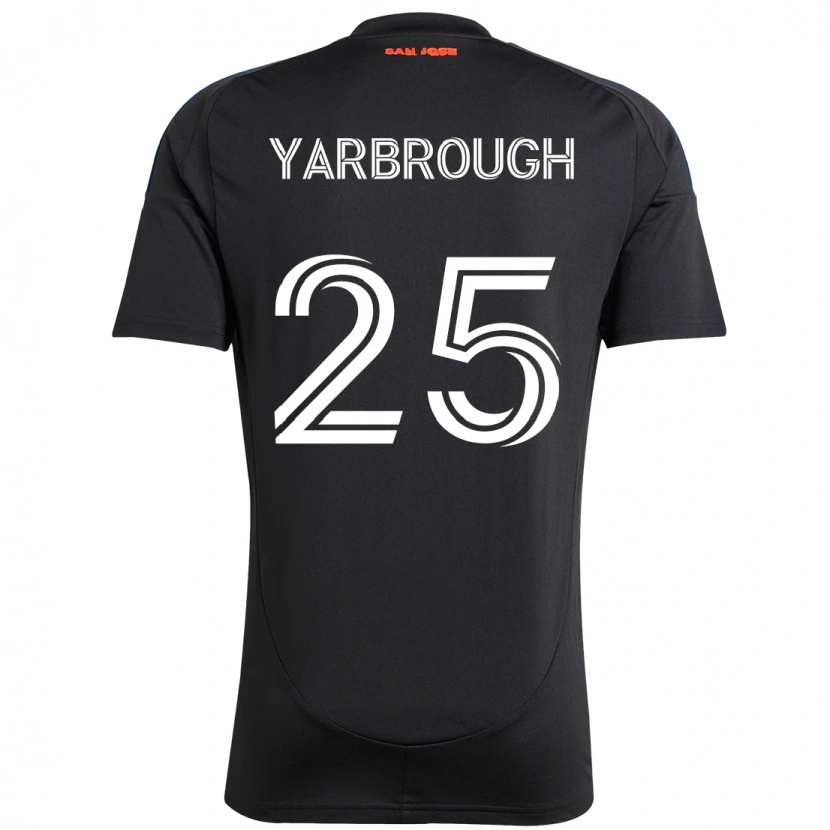 Danxen Børn William Yarbrough #25 Hvid Rød Hjemmebane Spillertrøjer 2025/26 Trøje T-Shirt
