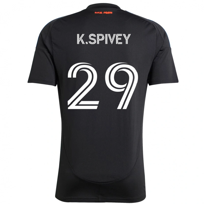 Danxen Børn Kaedren Spivey #29 Hvid Rød Hjemmebane Spillertrøjer 2025/26 Trøje T-Shirt