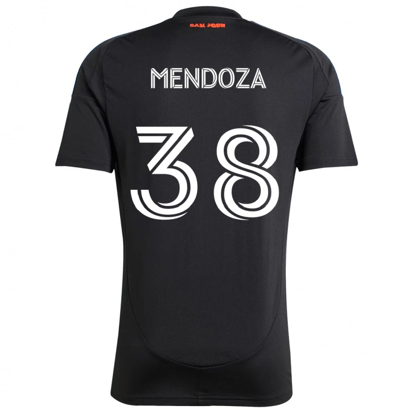 Danxen Børn Edwyn Mendoza #38 Hvid Rød Hjemmebane Spillertrøjer 2025/26 Trøje T-Shirt