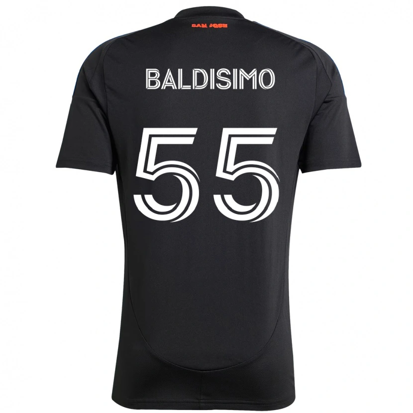 Danxen Børn Michael Baldisimo #55 Hvid Rød Hjemmebane Spillertrøjer 2025/26 Trøje T-Shirt