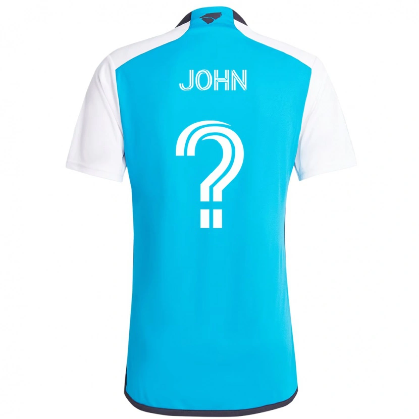 Danxen Børn Aron John #0 Sort Hvid Hjemmebane Spillertrøjer 2025/26 Trøje T-Shirt